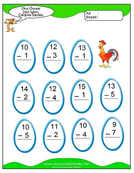 İşlemler yaprak test